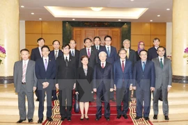Le leader du Parti reçoit les représentants diplomatiques des membres de l'ASEAN