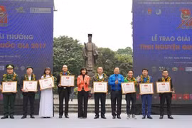 Remise des prix du volontariat national de 2017