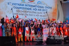 Un millier d’artistes au concours de chant choral de Hoi An 2017