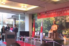 Installation d’une statue du Président Ho Chi Minh au Japon