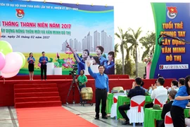 Le vice-Premier ministre Vuong Dinh Hue à la cérémonie de lancement du Mois des Jeunes