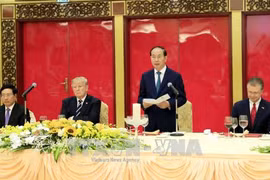 Un banquet d’Etat en l’honneur du président américain Donald Trump
