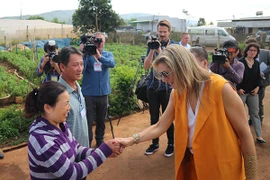 La reine des Pays-Bas se rend à Lam Dong