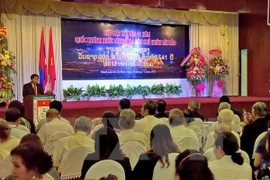 Le Laos loue les activités de l'Association d'amitié Vietnam-Laos