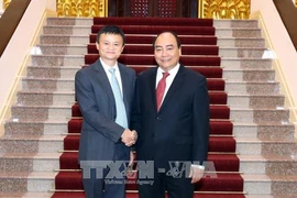 Le Premier ministre reçoit le président du groupe Alibaba