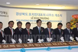 Inauguration du bureau de province sud-coréenne Gyeongsangbuk à HCM-Ville