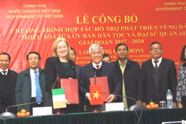 Aide irlandaise pour le développement des ethnies minoritaires