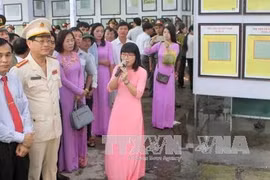 Exposition «Hoàng Sa, Truong Sa du Vietnam - les preuves historiques et juridiques» à Nghê An