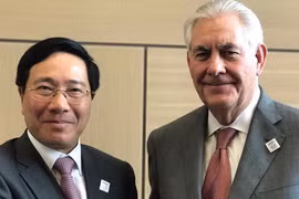 Le chef de la diplomatie vietnamienne en visite officielle aux Etats-Unis