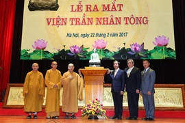 Création de l’Institut Tran Nhan Tong