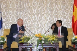 Le président israélien se rend à Hô Chi Minh-Ville