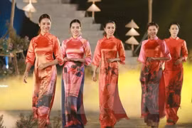 Festival des métiers traditionnels de Hue 2017: la peinture et l’ao dai