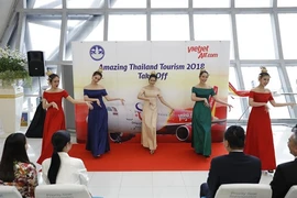 Vietjet Thaïlande lance son nouvel avion portant le logo ​"The Amazing Thailand Tourism Year 2018​"