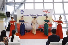 Vietjet Thaïlande lance son nouvel avion portant le logo ​"The Amazing Thailand Tourism Year 2018​"