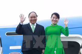 Le PM Nguyên Xuân Phuc arrive à Amsterdam pour sa visite aux Pays-Bas