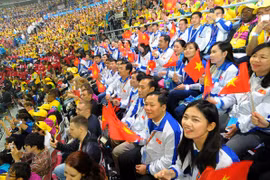 Activités des jeunes vietnamiens à Sotchi