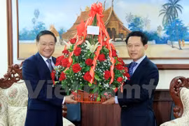 Félicitations aux dirigeants du Parti, de l’Etat, du gouvernement et de l’AN du Laos