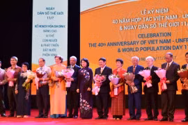 Célébration du 40e anniversaire de la coopération entre le Vietnam et l’UNFPA