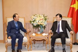 Le vice-Premier ministre Trinh Dinh Dung reçoit le PDG de Korea Southern Power