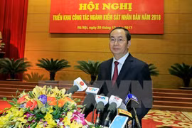 Le Parquet populaire suprême lance les missions pour 2018