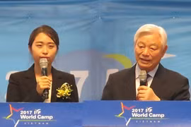 Un millier d’étudiants au programme «IYF World Camp 2017» à Hanoï