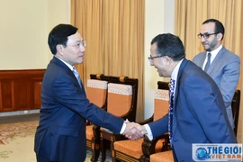 Le vice-PM et ministre des AE reçoit l'ambassadeur du Maroc