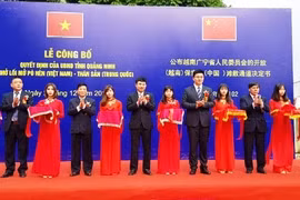 Renforcer les échanges frontaliers entre le Vietnam et la Chine