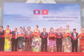 Une délégation de Ho Chi Minh-Ville en visite au Laos 