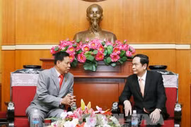 Vietnam-Cambodge : le président du FPV reçoit un responsable du FSDPC