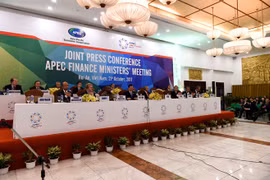 APEC 2017 : La conférence des ministres des Finances se termine