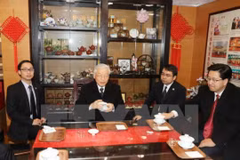 Le leader du PCV se rend dans la province chinoise du Zhejiang
