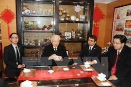 Le leader du PCV se rend dans la province chinoise du Zhejiang