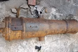 Un canon de 200 ans découvert à Quang Ninh