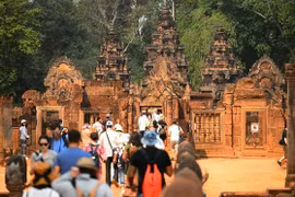 Croissance du nombre de touristes chinois au Cambodge