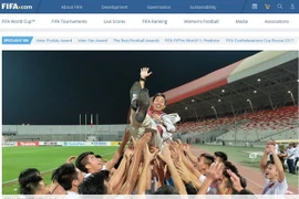 La FIFA félicite les performances du football vietnamien en 2016