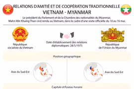 Relations d'amitié et de coopération traditionnelle Vietnam - Myanmar