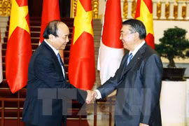 Le PM reçoit le président de la Chambre des représentants japonais Oshima Tadamori