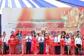 Hô Chi Minh-Ville inaugure son quartier de la joaillerie