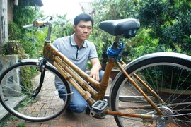 Vélo en bambou – Nouveau produit touristique de Hoi An