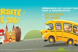 Rendez-vous à l’Université d’été francophone 2017 à Hanoï