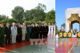 27 juillet : les dirigeants du Parti et de l’Etat rendent hommage aux morts pour la Patrie