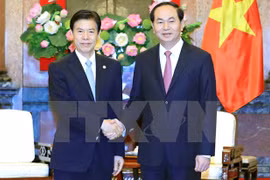 Le président Trân Dai Quang plaide pour le développement des relations commerciales avec la Chine