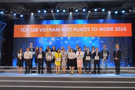 Cent meilleures entreprises où travailler au Vietnam de 2016