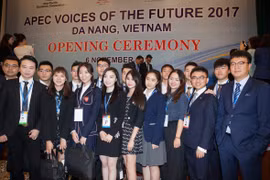 Ouverture du forum Voix du Futur de l'APEC 2017