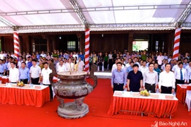 Nghê An commémore l’anniversaire de décès du président Ho Chi Minh