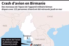 Crash d'avion au Myanmar : la moitié des corps ont été retrouvés