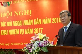 Renforcement de la diplomatie populaire en 2017