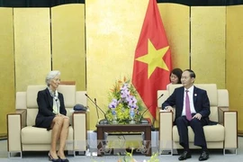APEC 2017 : le chef de l'Etat reçoit la directrice générale du FMI