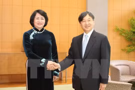 La vice-présidente du Vietnam rencontre des membres de la famille impériale du Japon