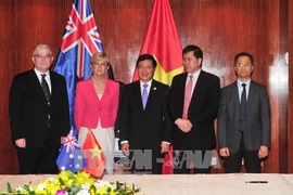 Le vice-Premier ministre Pham Binh Minh reçoit la ministre australienne des AE
